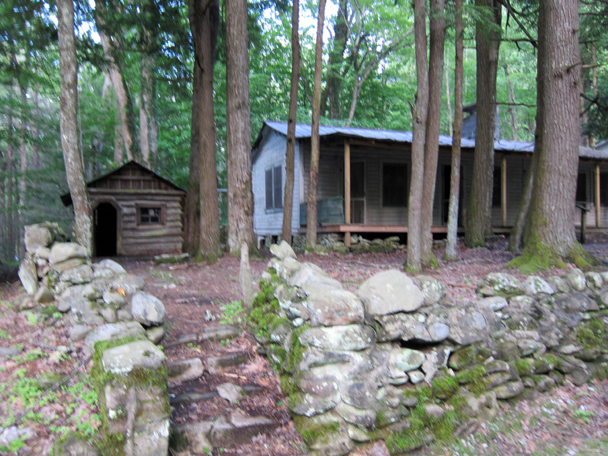 historic cabin elkmont
