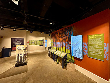 Lines Were Drawn exhibit