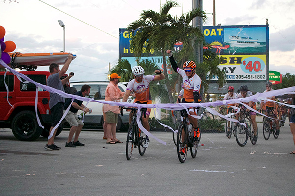 pedal for pat finish line