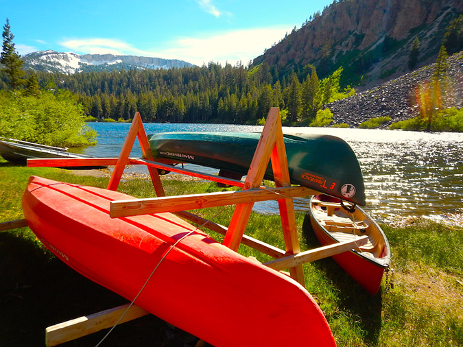 mammoth lakes canoes