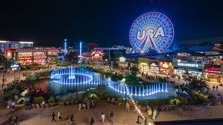 the Island in Pigeon Forge