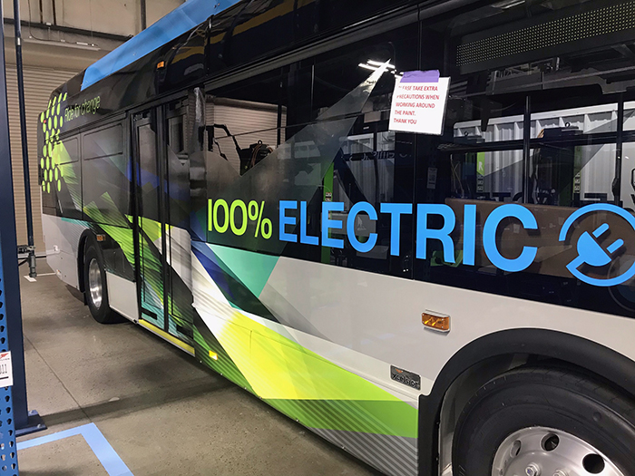 kat electric bus