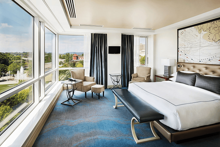 the tennessean hotel room