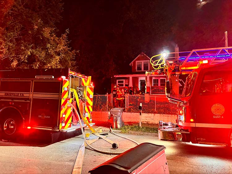 East Knoxville house fire