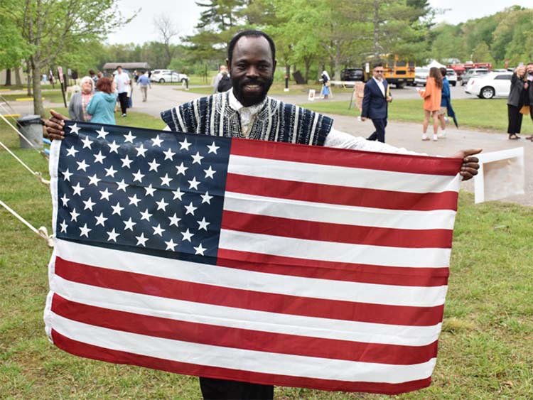 Naturalization ceremony
