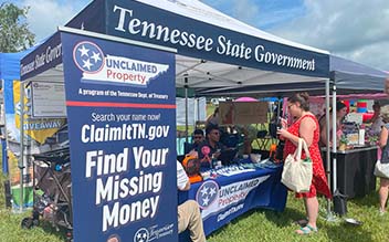 Unclaimed property events