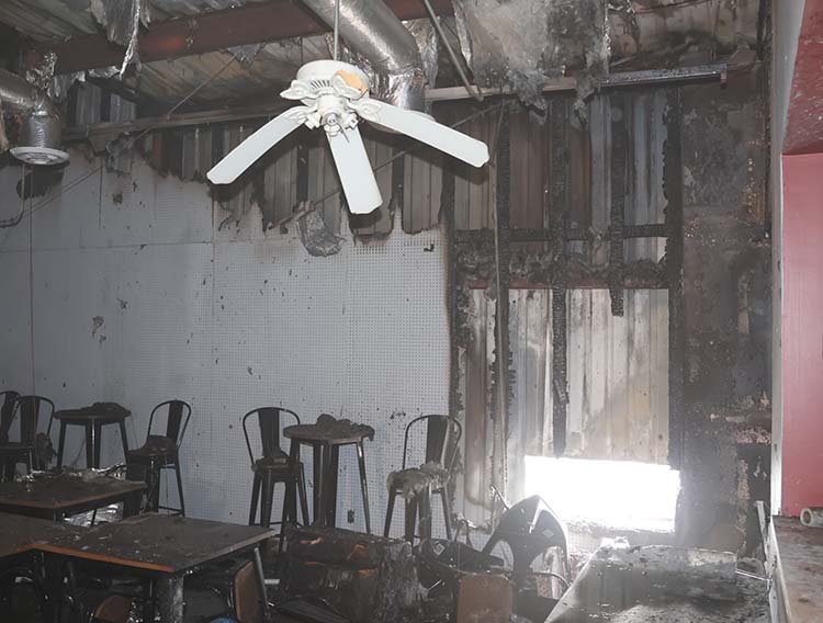 Overcoming Believers Church fire
