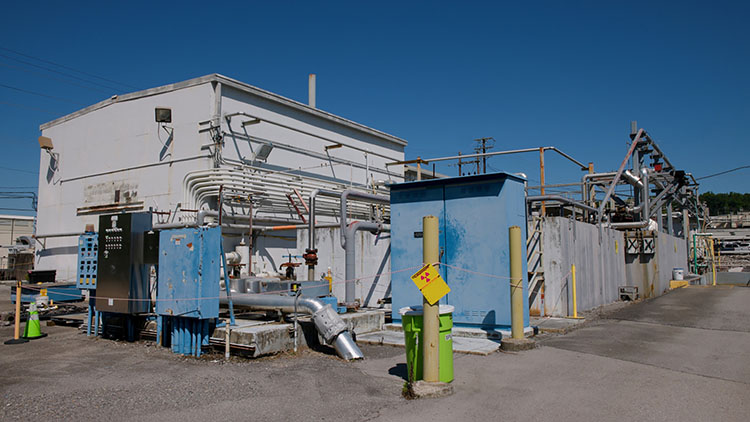 ORNL Cleanup Building 3544