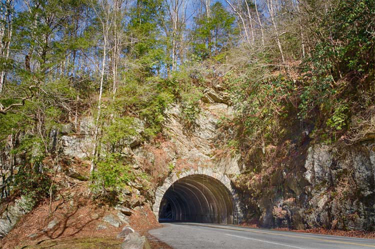 Smoky Mountains tunnel