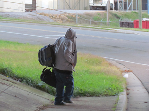 homeless man knoxville