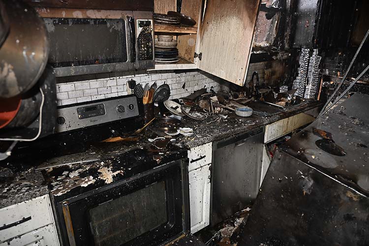 1635 Matthews Place fire