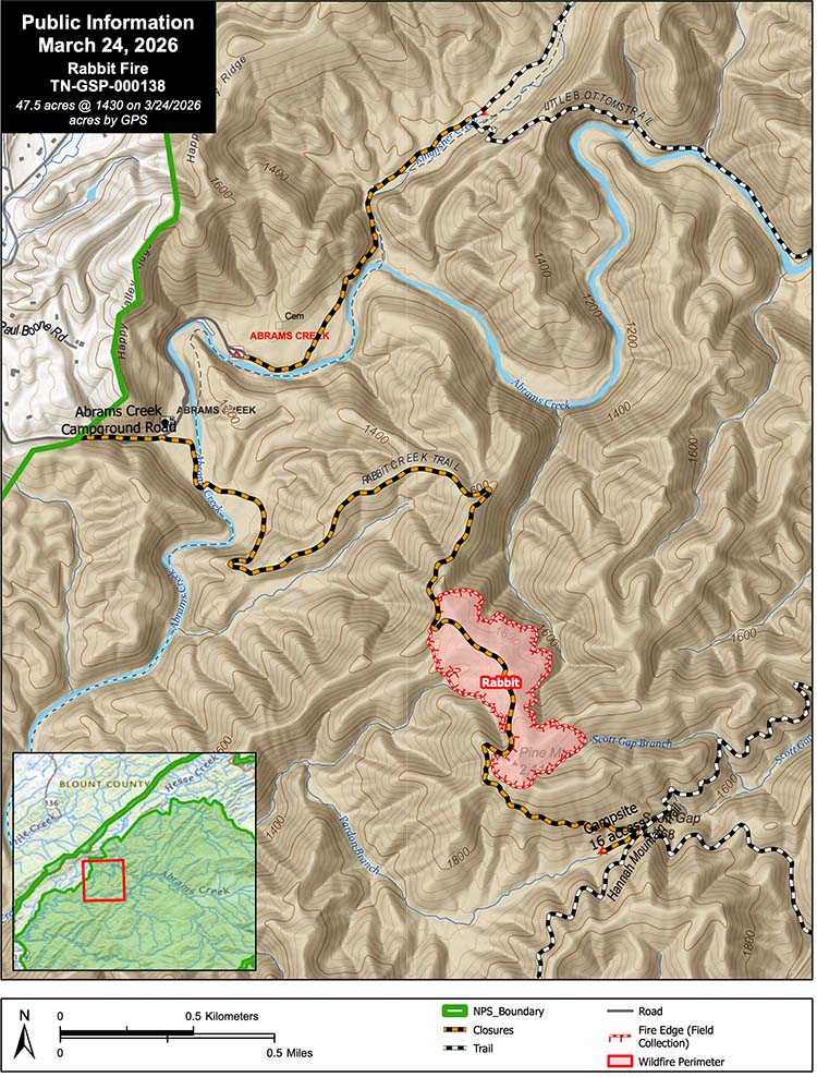Rabbit Creek map