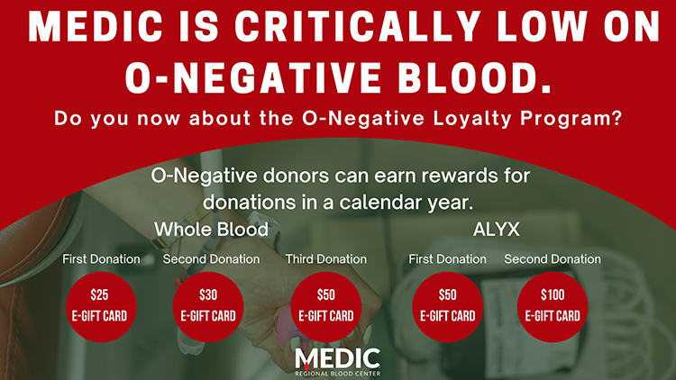 Medic blood donation