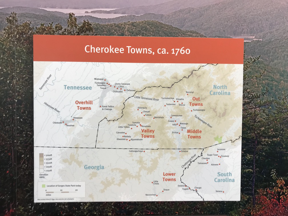 cherokee settlements